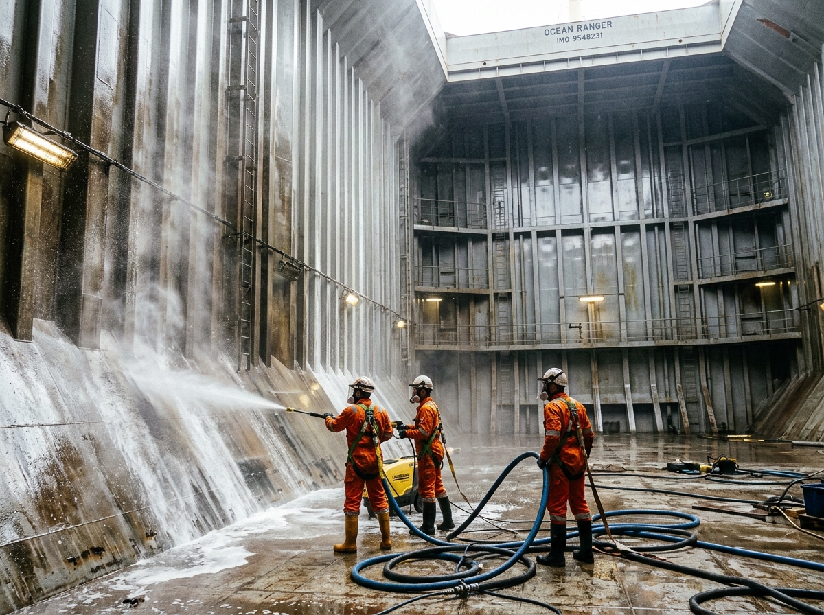 Complete Guide to Ship Cargo Hold Cleaning & Stain Removal